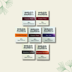 Anuttama | Assorted Dark Chocolate | Combo - EarthBased 