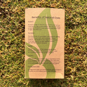 Organic Cotton & Natural Fiber Dyed Pink & Pomo Yellow Combo Underwear by Livbio - EarthBased 