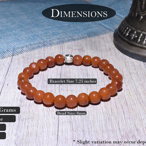 Original Aventurine Bracelet For Joy, Optimism, Contentment & Relaxation - EarthBased 