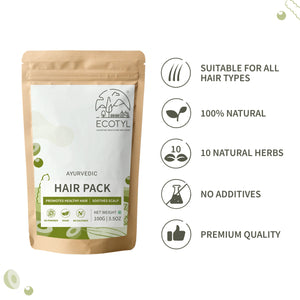 Ayurvedic Hair Pack | Ecotyl - EarthBased 