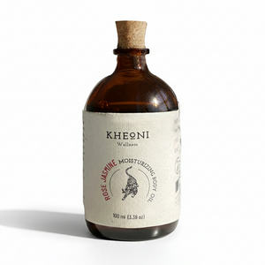 Rose Jasmine Moisturizing Body Oil - EarthBased 