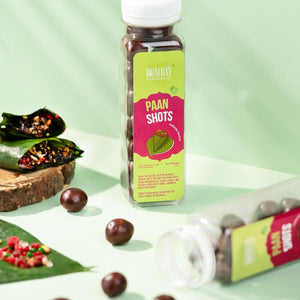Bombay Snacking Co. Paan Shots (150g) – Natural Mouth Freshener | Traditional Flavor with a Minty Twist. The Ultimate Post-Meal Refreshment | Pack of 2 - EarthBased 