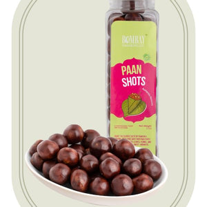 Bombay Snacking Co. Paan Shots (150g) – Natural Mouth Freshener | Traditional Flavor with a Minty Twist. The Ultimate Post-Meal Refreshment | Pack of 2 - EarthBased 