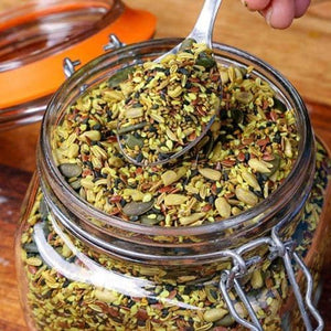 Bombay Snacking Co. Superfood Combo – 4 Pack | Roasted Seven Seeds Mix & Mint Digestive Mukhwas | Ultimate Wellness & Freshness | 100% Natural - EarthBased 