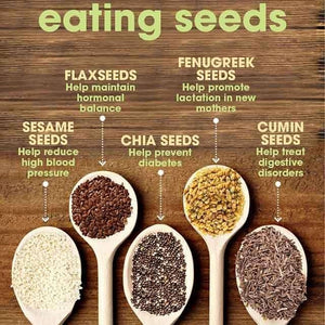 Bombay Snacking Co. Superfood Combo – 4 Pack | Roasted Seven Seeds Mix & Mint Digestive Mukhwas | Ultimate Wellness & Freshness | 100% Natural - EarthBased 