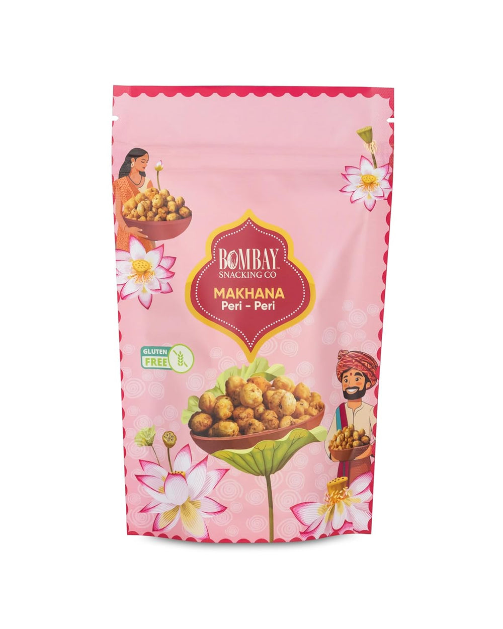 Bombay Snacking Co. 4 flavor Foxnuts ( Packs of 4) – Roasted Healthy Snack | Gluten-Free & Low Calorie - EarthBased 