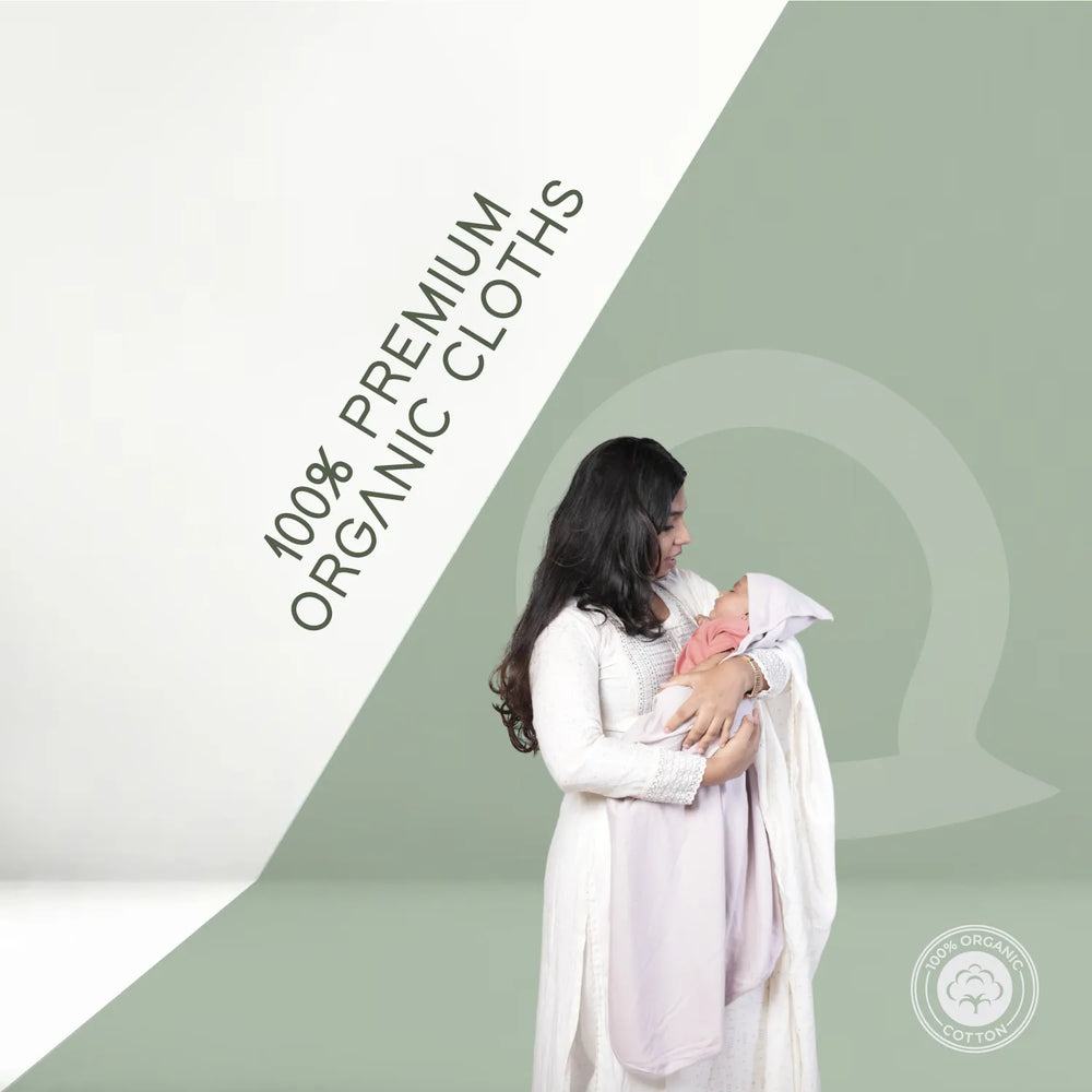 BABBLE NEWBORN SWADDLE - EarthBased 