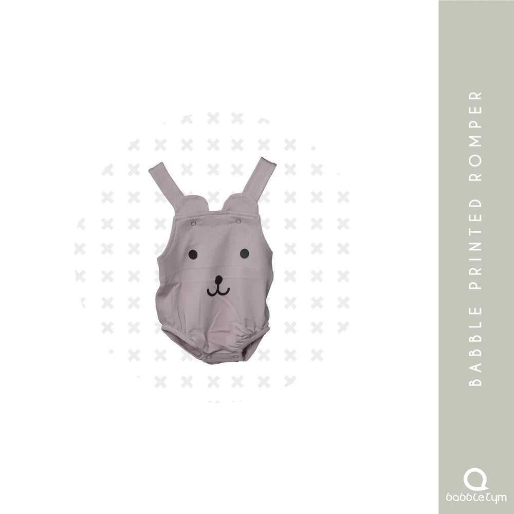 BABBLE PRINTED ROMPER - EarthBased 