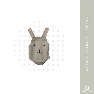 BABBLE PRINTED ROMPER - EarthBased 