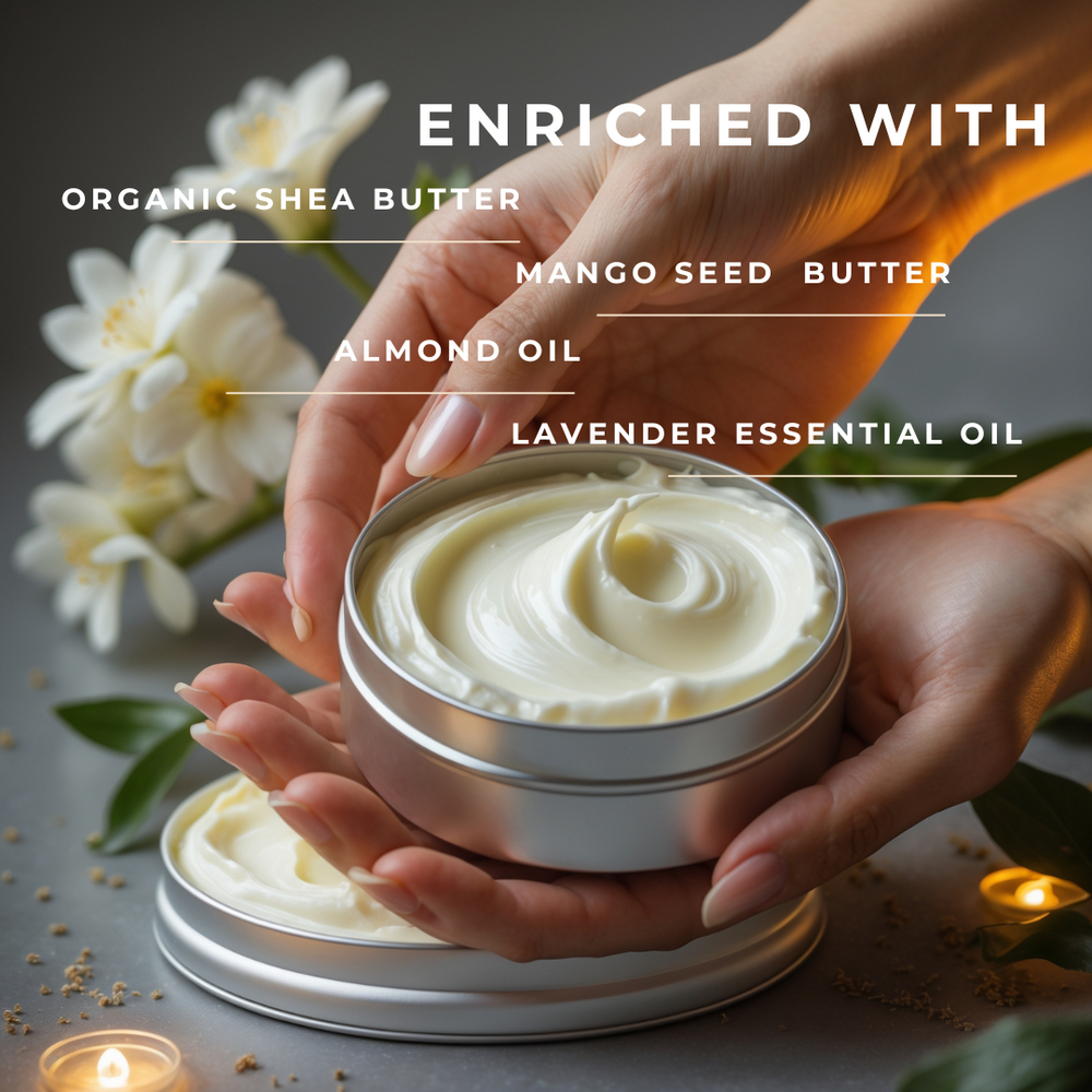 Shea Almond Whipped Body Butter - EarthBased 