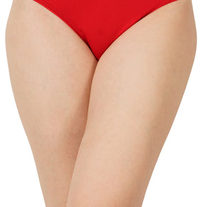 Bamboo Fabric Low Waist Underwear | Red and Black | Pack of 2 - EarthBased 