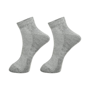 Bamboo Ankle Socks – The Perfect Blend of Comfort, Breathability & Sustainability | Gray | Pack Of 2 - EarthBased 