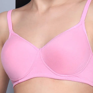 Bamboo Fabric Full Coverage Padded T-Shirt Bra – Soft, Comfortable, Eco-Friendly, and Supportive for All-Day Wear and Perfect Fit - EarthBased 