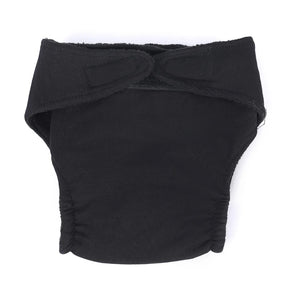 Bamboo Fabric Kids Baby Diaper, Eco-Friendly and Soft | Pack of 2 | 1 Free Size Liner for Extra Comfort | Black & Pink - EarthBased 