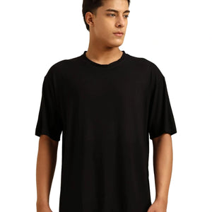 Men Oversized Bamboo T-Shirt – Soft, Breathable & Sustainable - EarthBased 