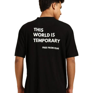 Men Oversized Bamboo T-Shirt – Soft, Breathable & Sustainable - EarthBased 