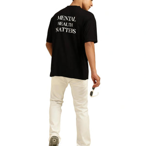 Men Oversized Bamboo T-Shirt – Soft, Breathable & Sustainable - EarthBased 