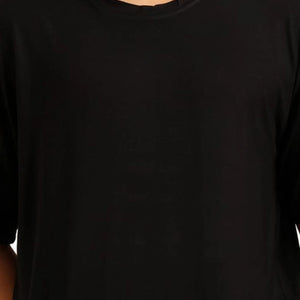 Men Oversized Bamboo T-Shirt – Soft, Breathable & Sustainable - EarthBased 