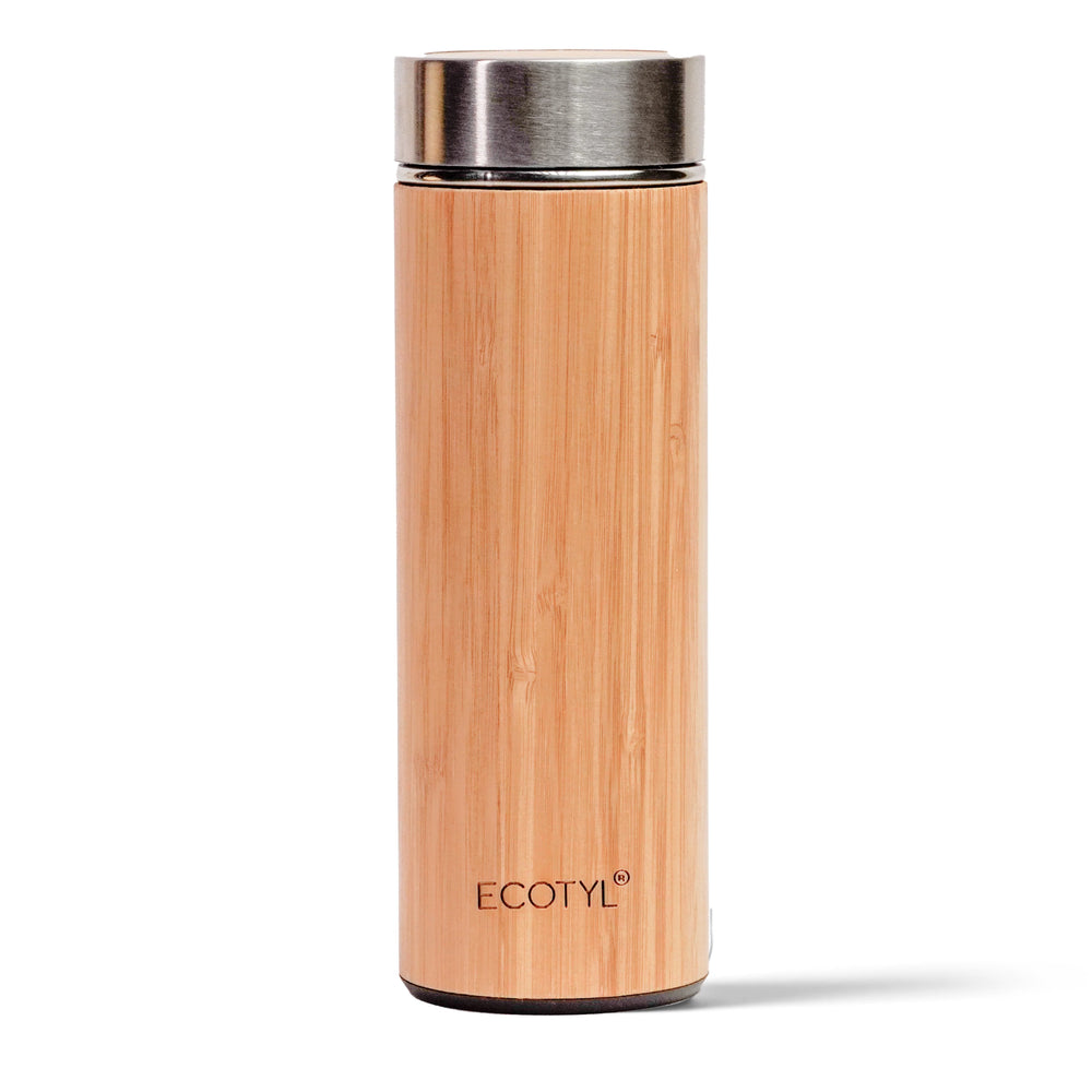 Bamboo Stainless Steel Insulated Flask | Ecotyl - EarthBased 