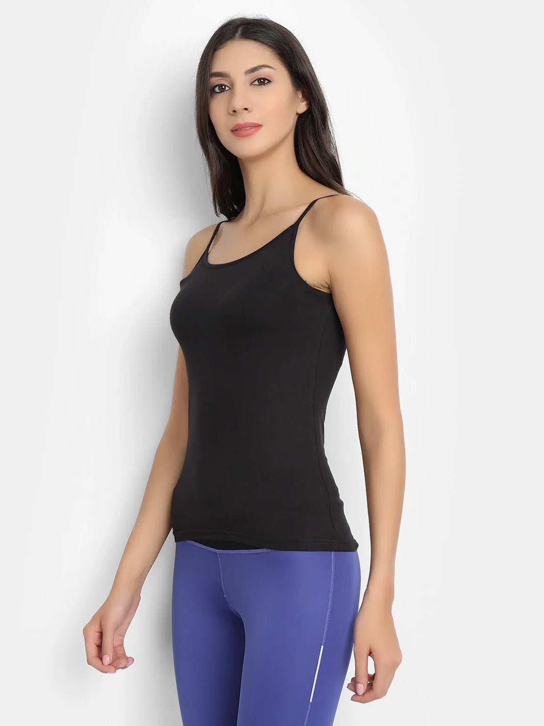 Bamboo Fabric Camisole – Soft, Breathable, Eco-Friendly, and Stylish for All-Day Comfort and Elegance | Black - EarthBased 