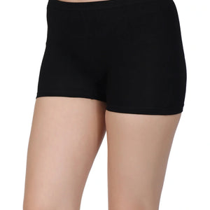 Bamboo Fabric Mid Rise Shorts | Black and Gray | Pack of 2 - EarthBased 