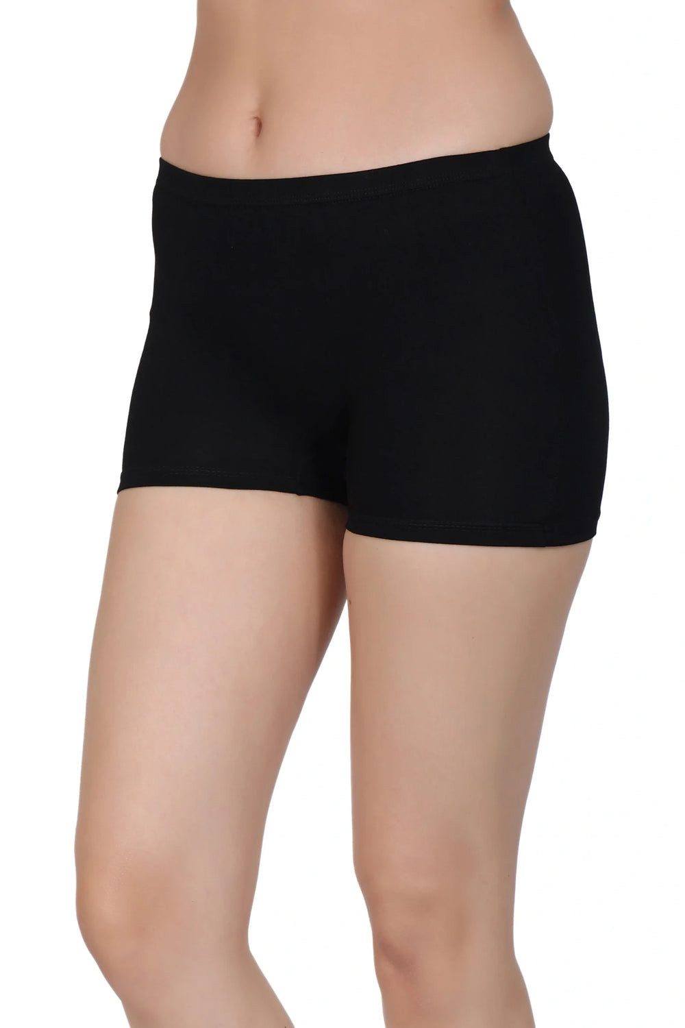 Bamboo Fabric Mid Rise Shorts | Black and Gray | Pack of 2 - EarthBased 