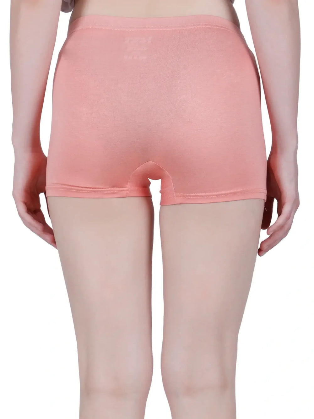 Bamboo Fabric Mid Rise Shorts | Peach & Blue | Pack Of 2 - EarthBased 