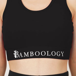 Bamboo Fabric Sports Bra | Non Padded, Non Wired, Seamless and Full Coverage | Bold - EarthBased 
