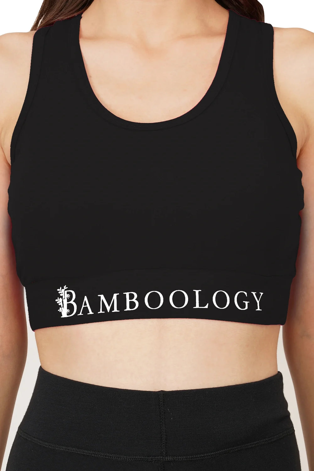 Bamboo Fabric Sports Bra | Non Padded, Non Wired, Seamless and Full Coverage | Bold - EarthBased 