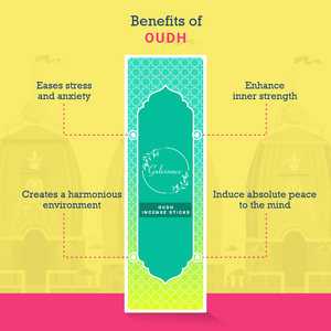 Oudh Incense Sticks With Free Incense Holder | Made from Temple Flower | Gulessence - EarthBased 