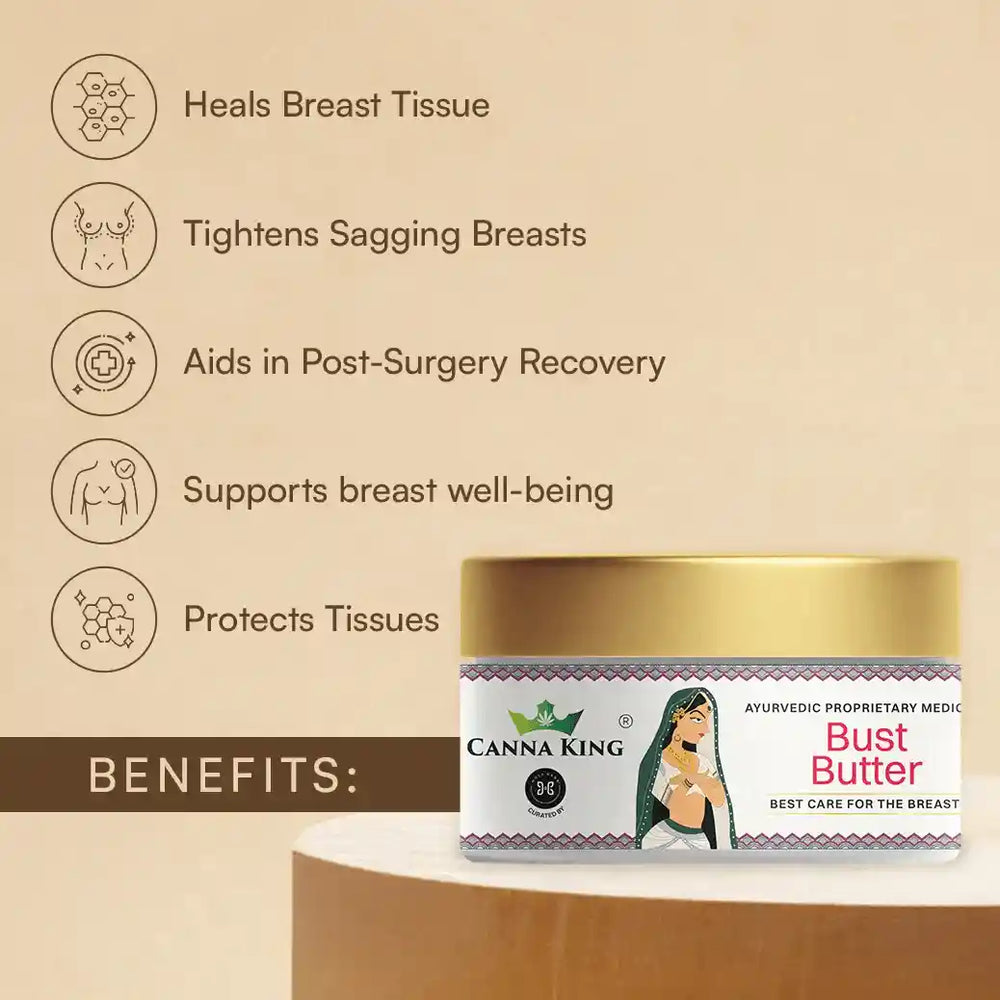 Bust Butter: Best Care for the Breast- 50g by Cannaking - EarthBased 