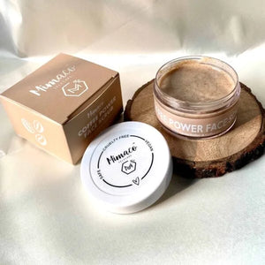 COFFEE POWER - Face Scrub: Detans, Detoxifies, Smoothens The Skin - EarthBased 