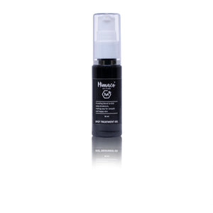 ANTI ACNE CHARCOAL GEL- 35ml: for acne & spots enriched with activated charcoal, tea tree oil and aloevera - EarthBased 