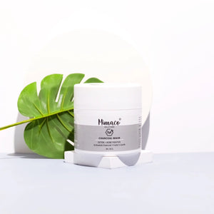 CHARCOAL FACE MASK - Skin Detoxifier & Acne Fighter with Activated charcoal and kaolin clay - EarthBased 