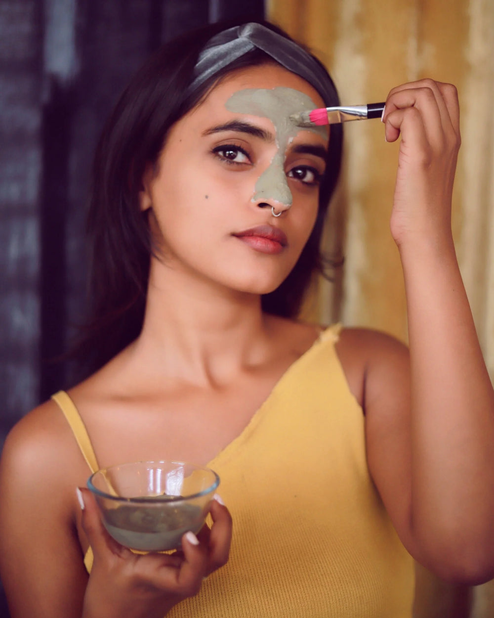 CHARCOAL FACE MASK - Skin Detoxifier & Acne Fighter with Activated charcoal and kaolin clay - EarthBased 