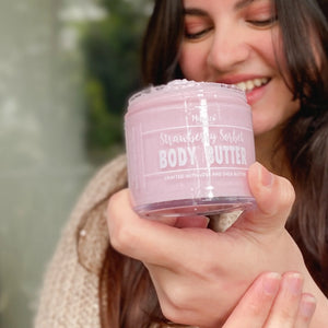 STRAWBERRY SORBET - Body Butter - EarthBased 