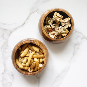 Bulgy Flat Bowl (Set of 2) - EarthBased 