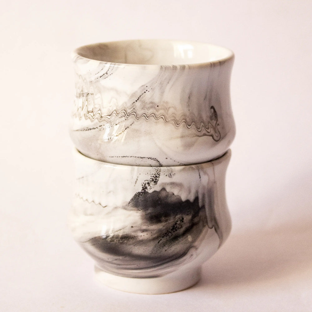 Charcoal Pinch Bowl (Set of 2) - EarthBased 