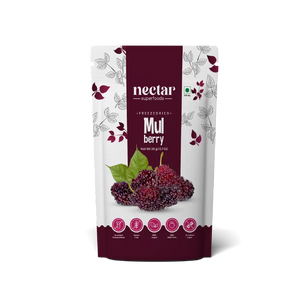 NECTAR SUPER FOODS- FREEZE DRIED MULBERRY- PACK OF 2 UNITS 20 GM EACH - EarthBased 