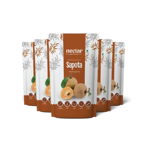 NECTAR SUPERFOODS- FREEZE DRIED SAPOTA SLICES- PACK OF 2 UNITS 20 GM EACH - EarthBased 
