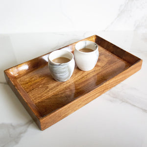 Hidden Hold Mango wood Tray - EarthBased 