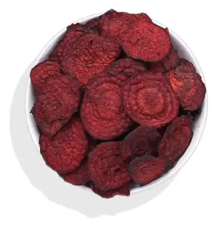 NECTAR SUPERFOODS- SUN DRIED AIR FRIED BEET BITES CHIPS- PACK OF 3 UNITS 40 GM EACH - EarthBased 