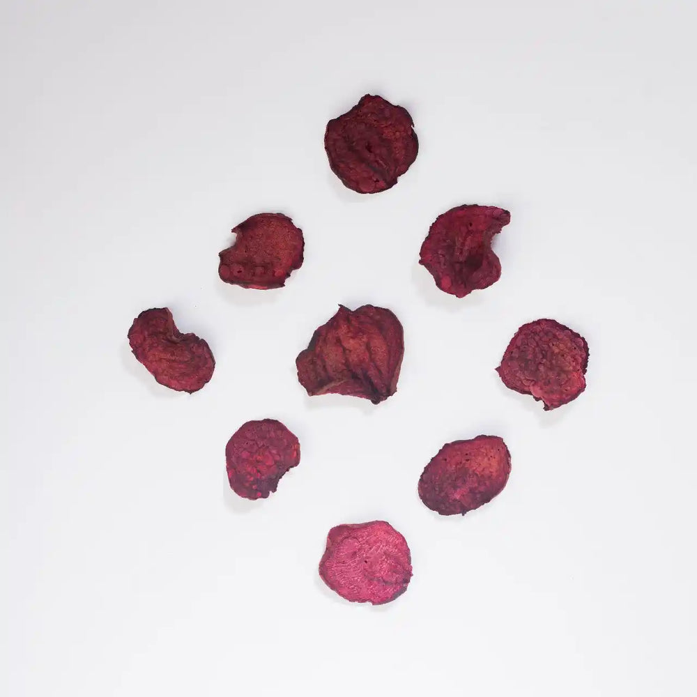 NECTAR SUPERFOODS- SUN DRIED AIR FRIED BEET BITES CHIPS- PACK OF 3 UNITS 40 GM EACH - EarthBased 