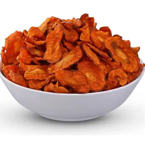 NECTAR SUPERFOODS- SUN DRIED AIR FRIED CARROT CRUNCH CHIPS - PACK OF 3 UNITS 40 GM EACH - EarthBased 