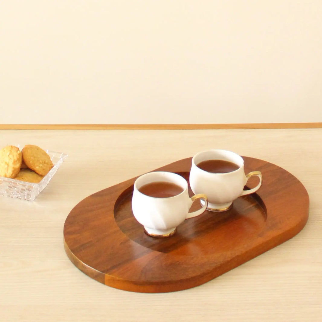 Oval Ellipse Serving Tray - EarthBased 