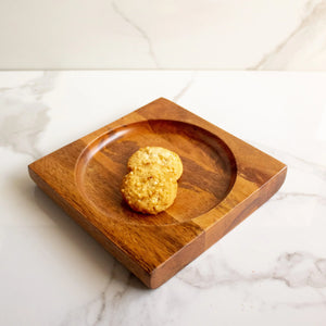 Squircle Mango Wood Plate - EarthBased 