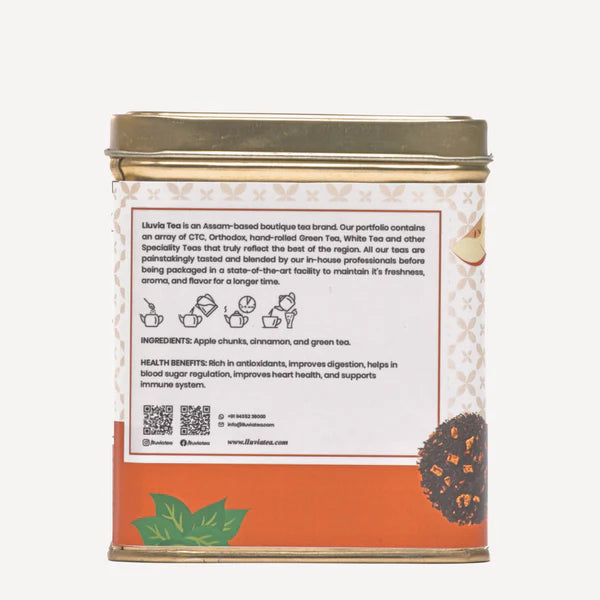 Apple Cinnamon Tea by Lluvia Tea - EarthBased 