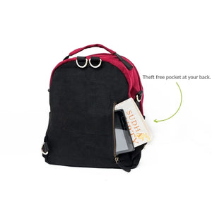 Koala Backpack - Olive Green & Charcoal Black | Clan Earth - EarthBased 