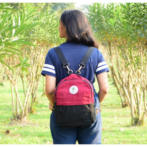 Koala Backpack - Olive Green & Charcoal Black | Clan Earth - EarthBased 