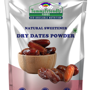 TummyFriendly Foods Dry Dates Powder from Premium Arabian Dates (300 g) - EarthBased 